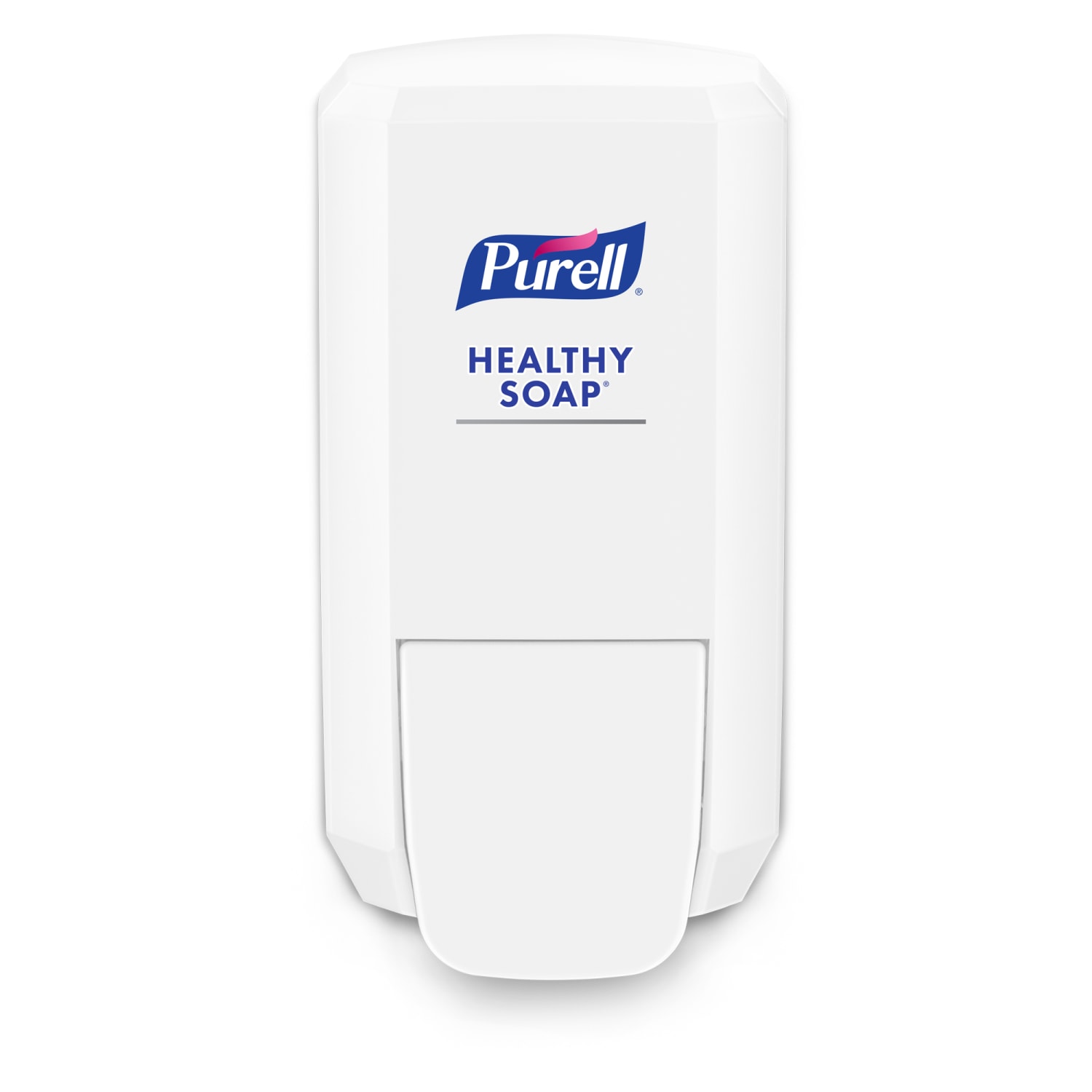 Purell CS2 Push-Style Hand Sanitizer Dispenser, 10-1/16inH x 5-3/16inW x 3-7/8inD, White - Image 3