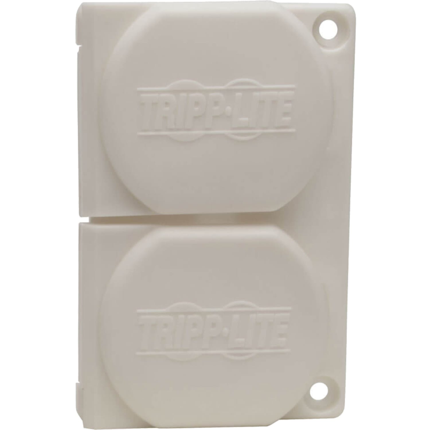 Tripp Lite Safe-IT Replacement Outlet Covers for Hospital Medical Power Strips Antimicrobial - Supports Power Strip - Lockable - Plastic - White - Image 3