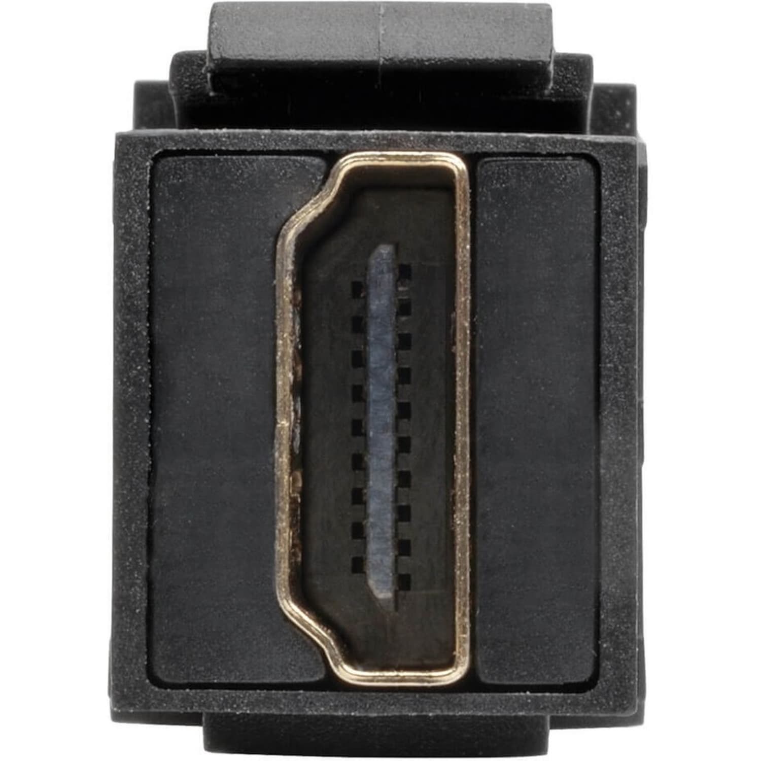 Tripp Lite High-Speed HDMI with Ethernet All-in-One Keystone/Panel Mount Coupler Cable (F/F) Angled Connector 1 ft. (0.31 m) - HDMI for Home Theater System, Monitor, Blu-ray Player - 1 ft - 1 x HDMI Female Digital Audio/Video - Image 6