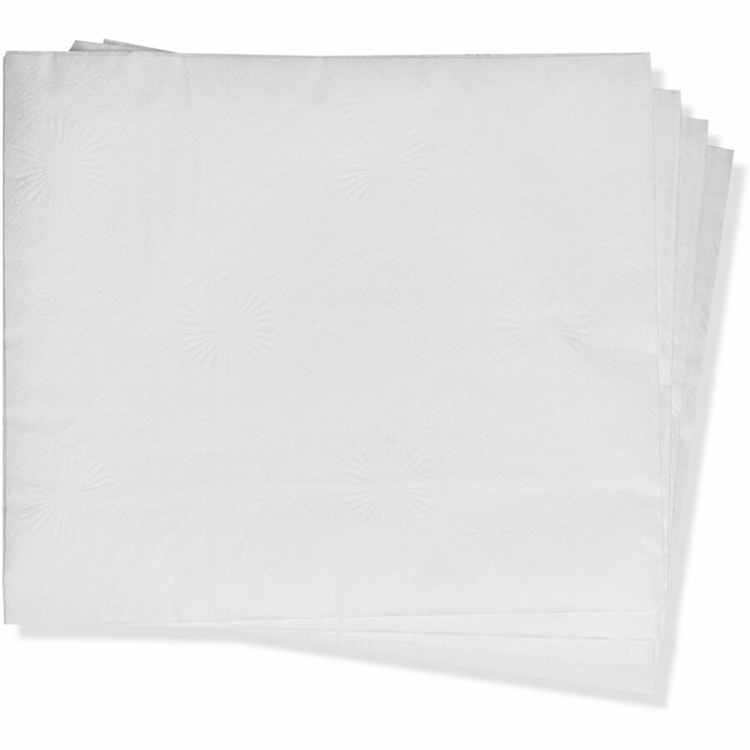 Genuine Joe Lunch Napkins - 1 Ply - Quarter-fold - 13in Width x 11.25in Length - White - 400 Pack - 6 / Carton - Image 6