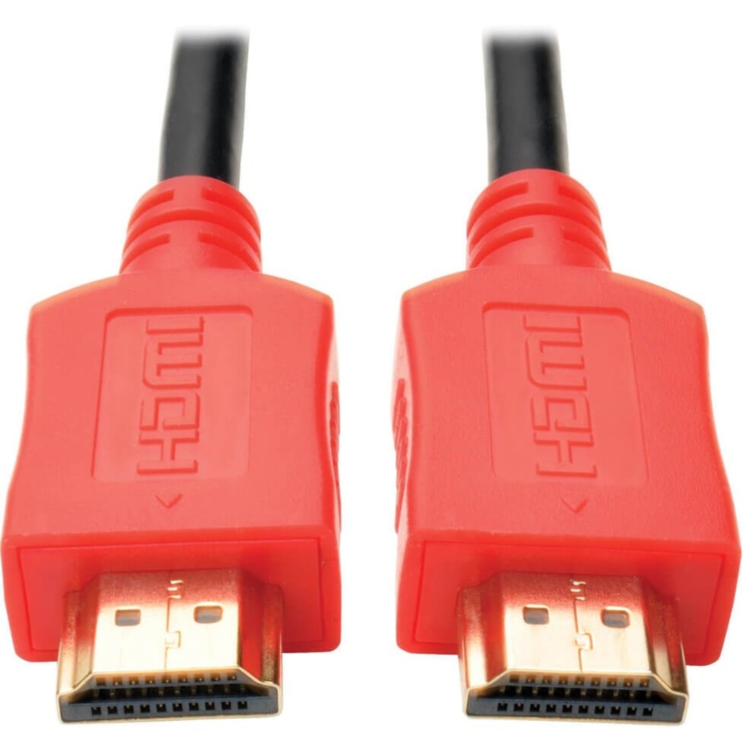 Eaton Tripp Lite Series High-Speed HDMI Cable, Digital Video and Audio, UHD 4K (M/M), Red, 6 ft. (1.83 m) - HDMI  - P568006RD