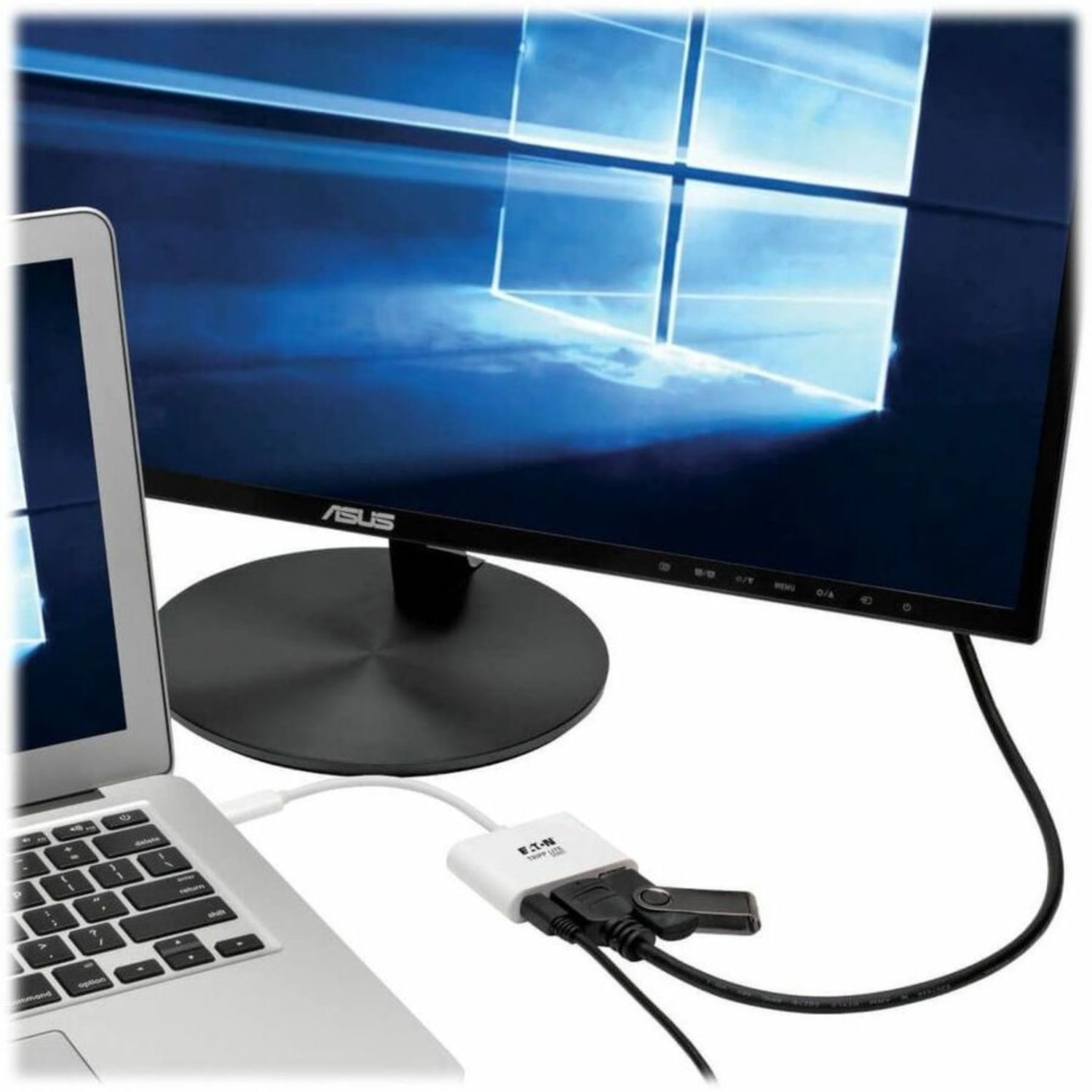Eaton Tripp Lite Series USB C to HDMI Multiport Video Adapter Converter 1080p w/ USB-A Hub & USB-C PD Charging - Image 3