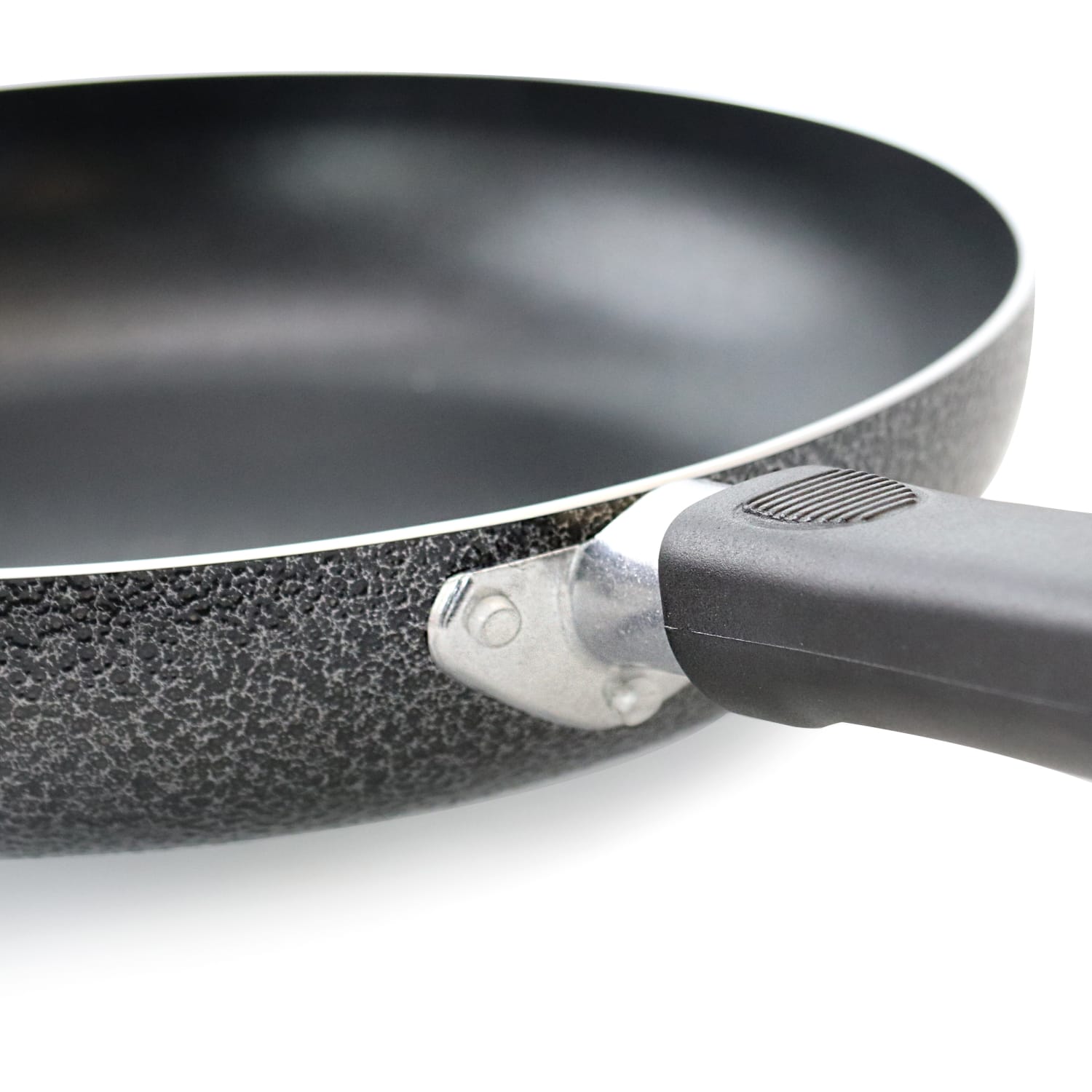 Better Chef Aluminum Non-Stick Frying Pan, 12in, Black - Image 4