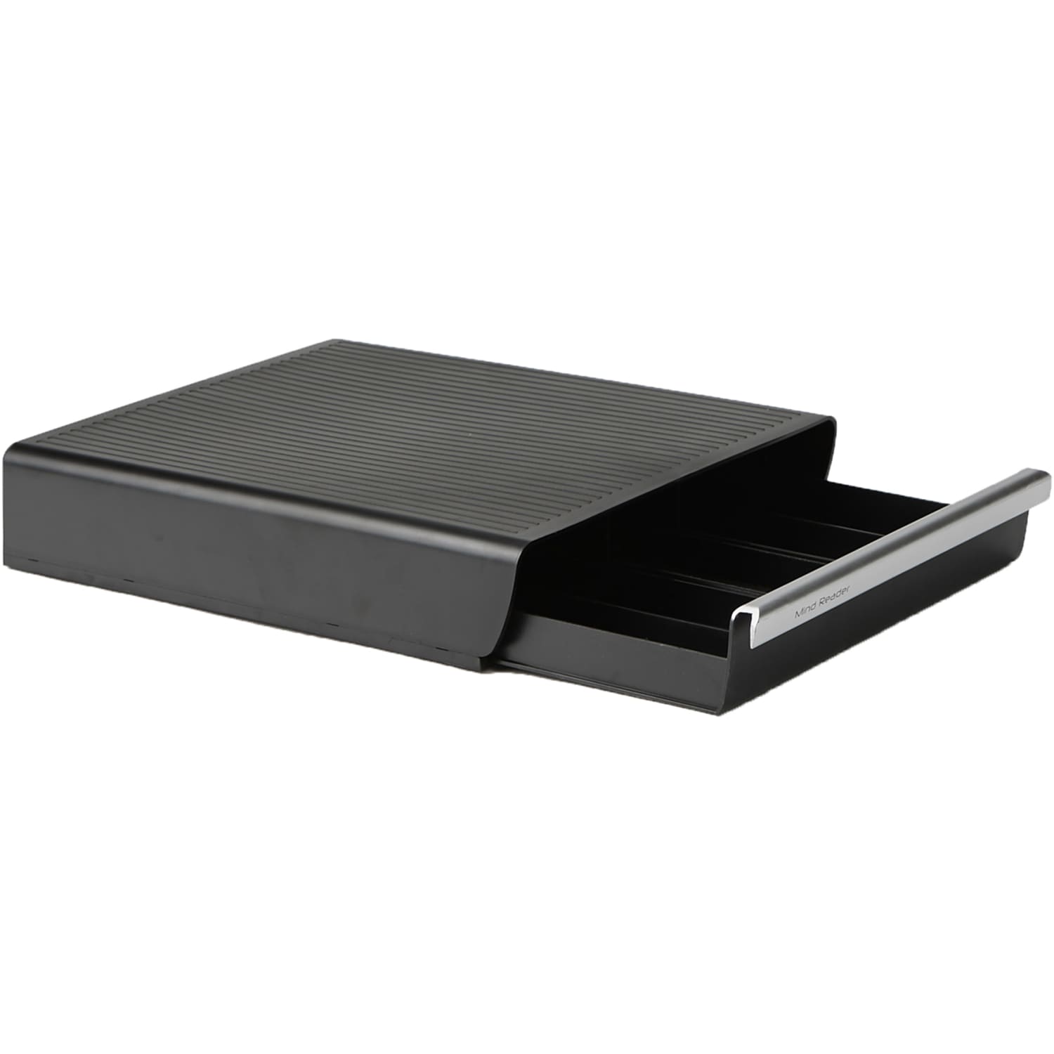 Mind Reader Coffee Pod Drawer Countertop Organizer, 2-1/2in H x 12-3/4in W x 10-1/2in D, Black - Image 3