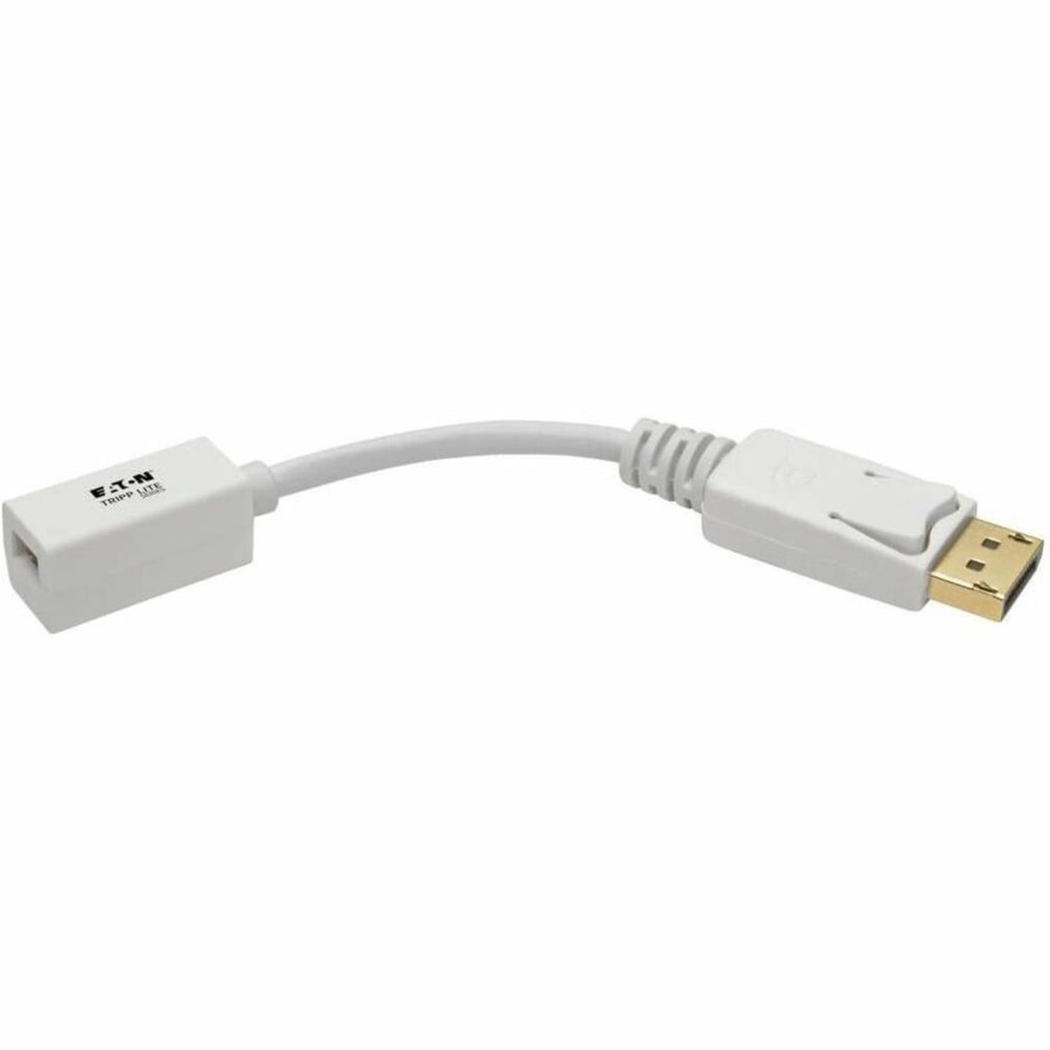 Eaton Tripp Lite Series 6in DisplayPort to Mini DisplayPort Adapter Cable 4k x 2k @ 60Hz M/F 6in - DisplayPort adapter - P13406NMDP - Image 4