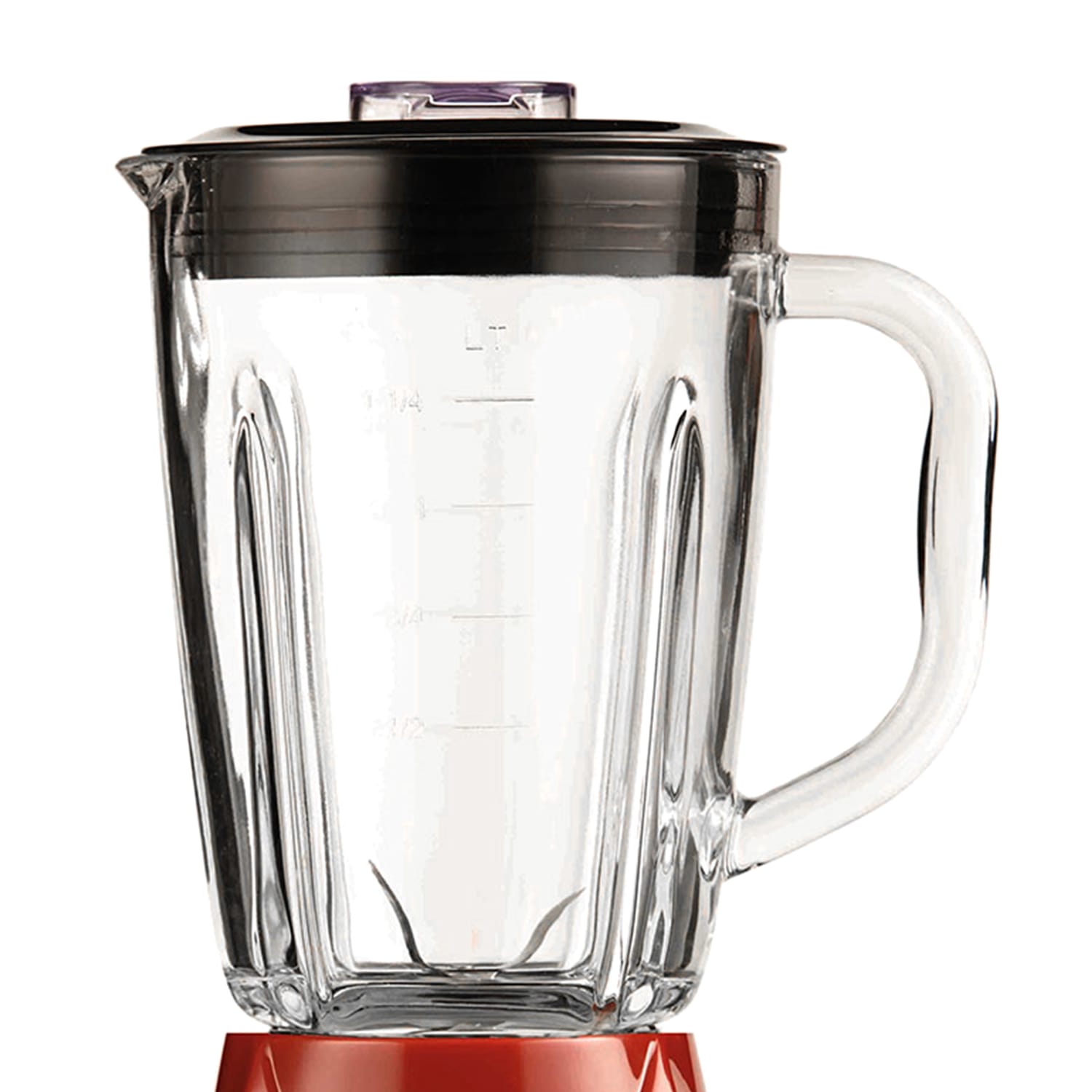 Brentwood 12-Speed Blender Glass Jar, Red - Image 4