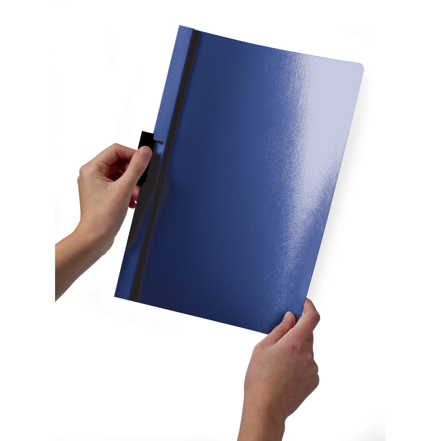 Durable Duraclip 30 Report Covers, 8 1/2in x 11in, Navy - Image 4