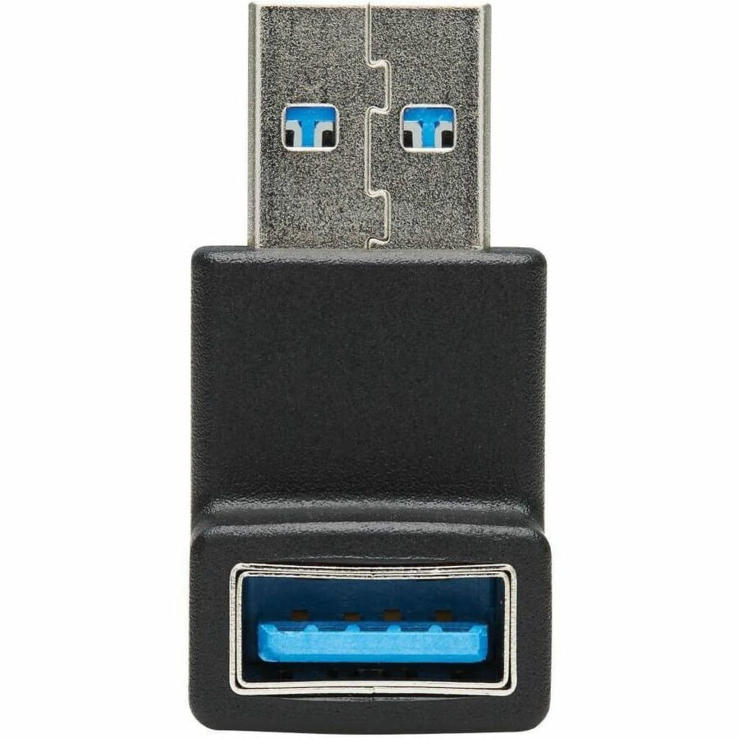 Eaton Tripp Lite Series USB 3.0 SuperSpeed Adapter - USB-A to USB-A, M/F, Down Angle, Black - USB adapter - USB Type A (F) down-angled to USB Type A (M) - USB 3.0 - molded - black - Image 4