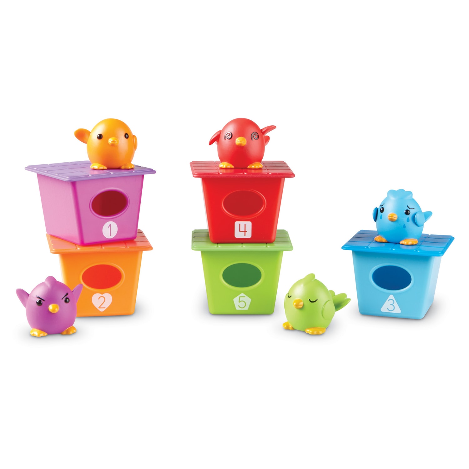 Learning Resources Peek-A-Bird Learning Buddies, Multicolor, Pre-K - Image 4