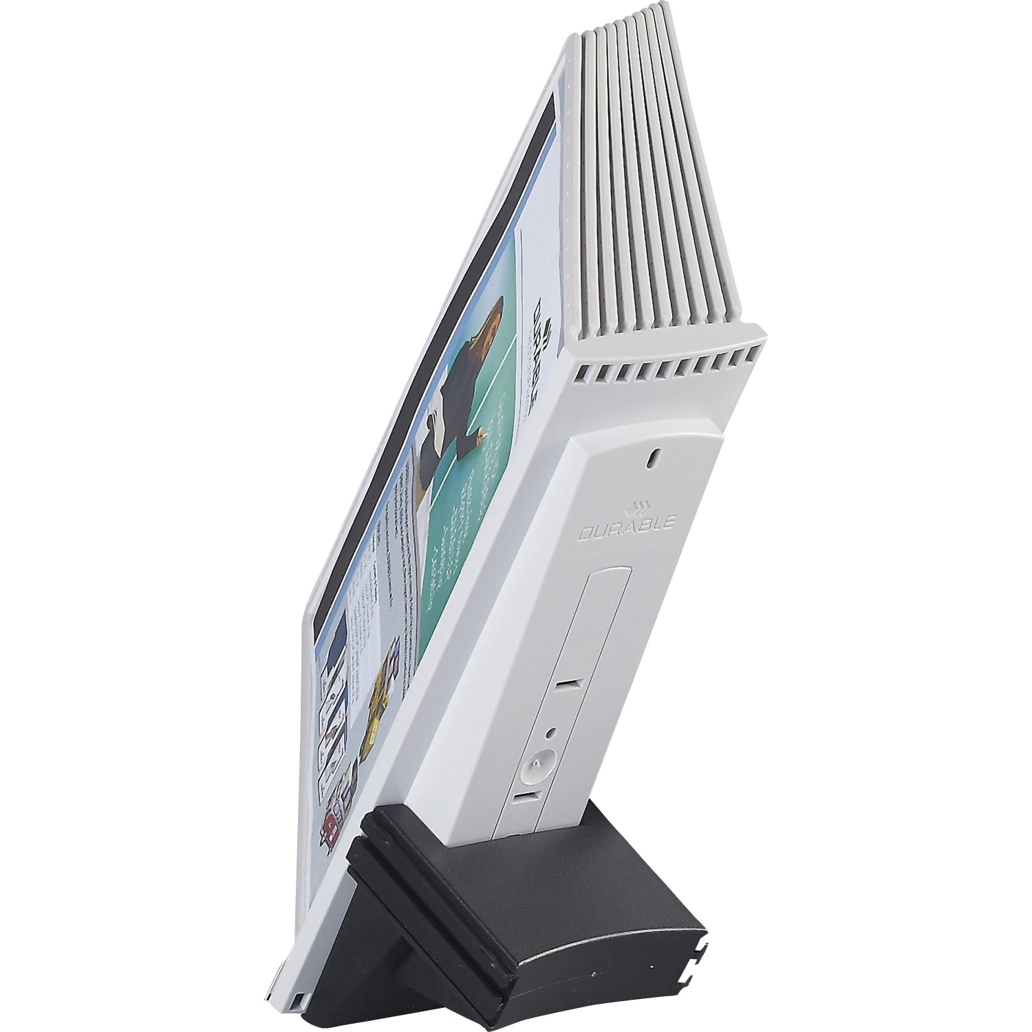 Durable Sherpa Desk Extension Set, Gray - Image 4
