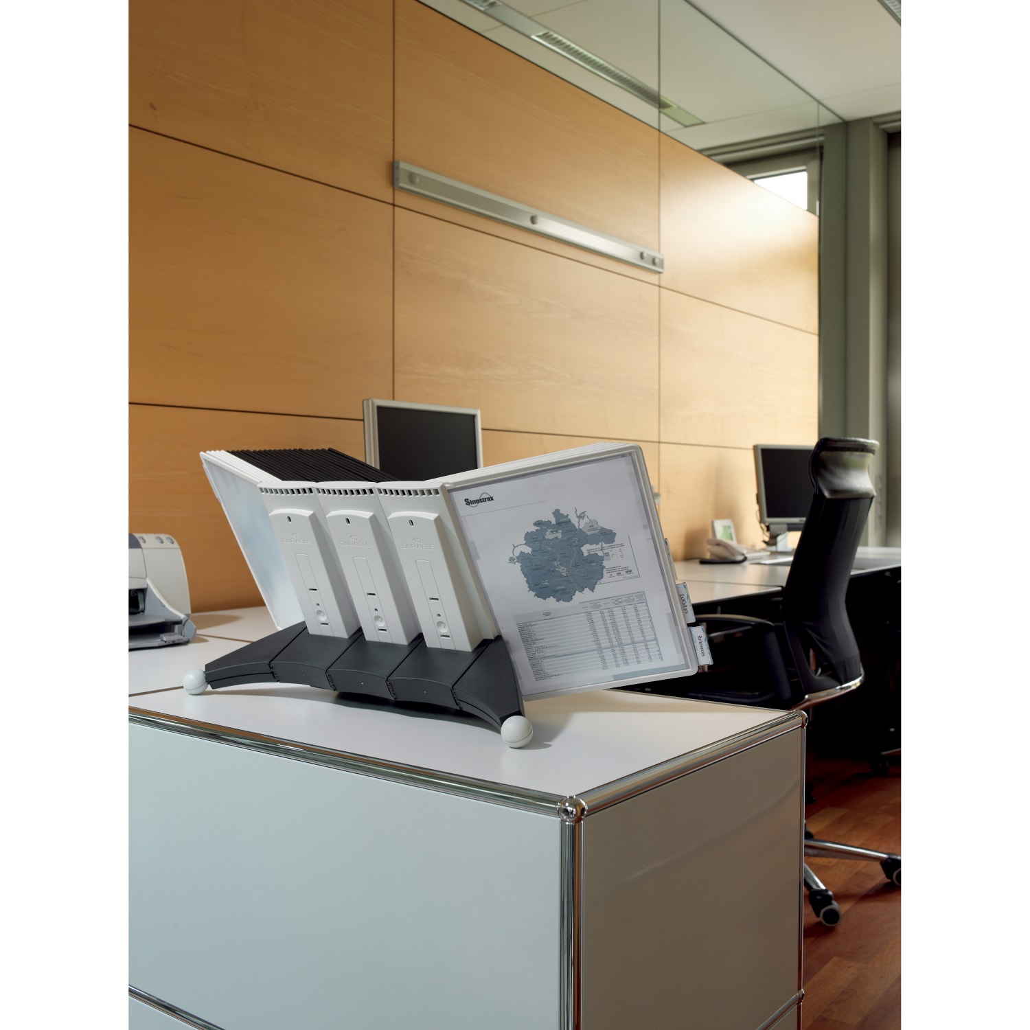 Durable Sherpa Desk Extension Set, Gray - Image 6