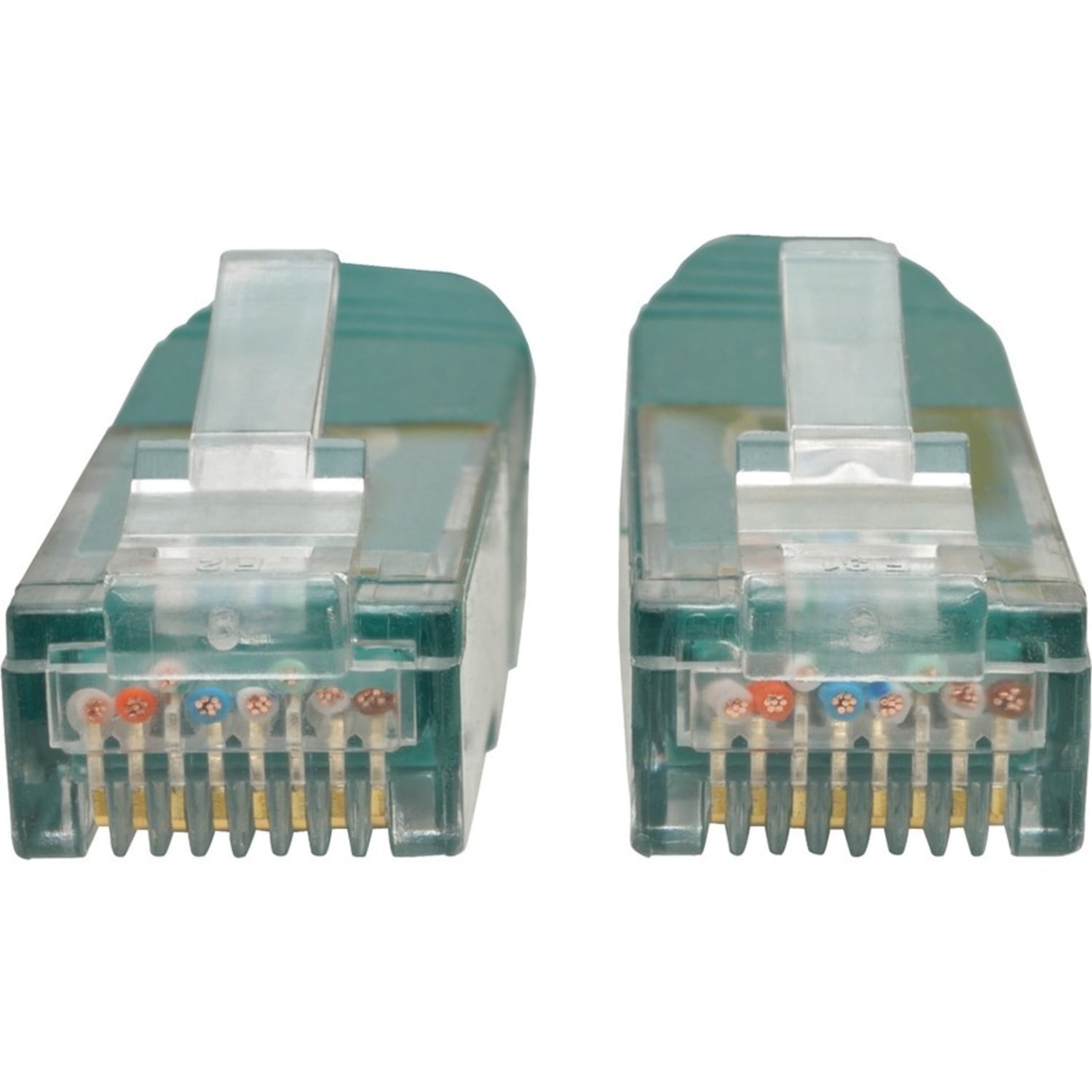 Tripp Lite 3ft Cat6 Gigabit Molded Patch Cable RJ45 M/M 550MHz 24 AWG Green - 128 MB/s - Patch Cable - N200003GN - Image 4