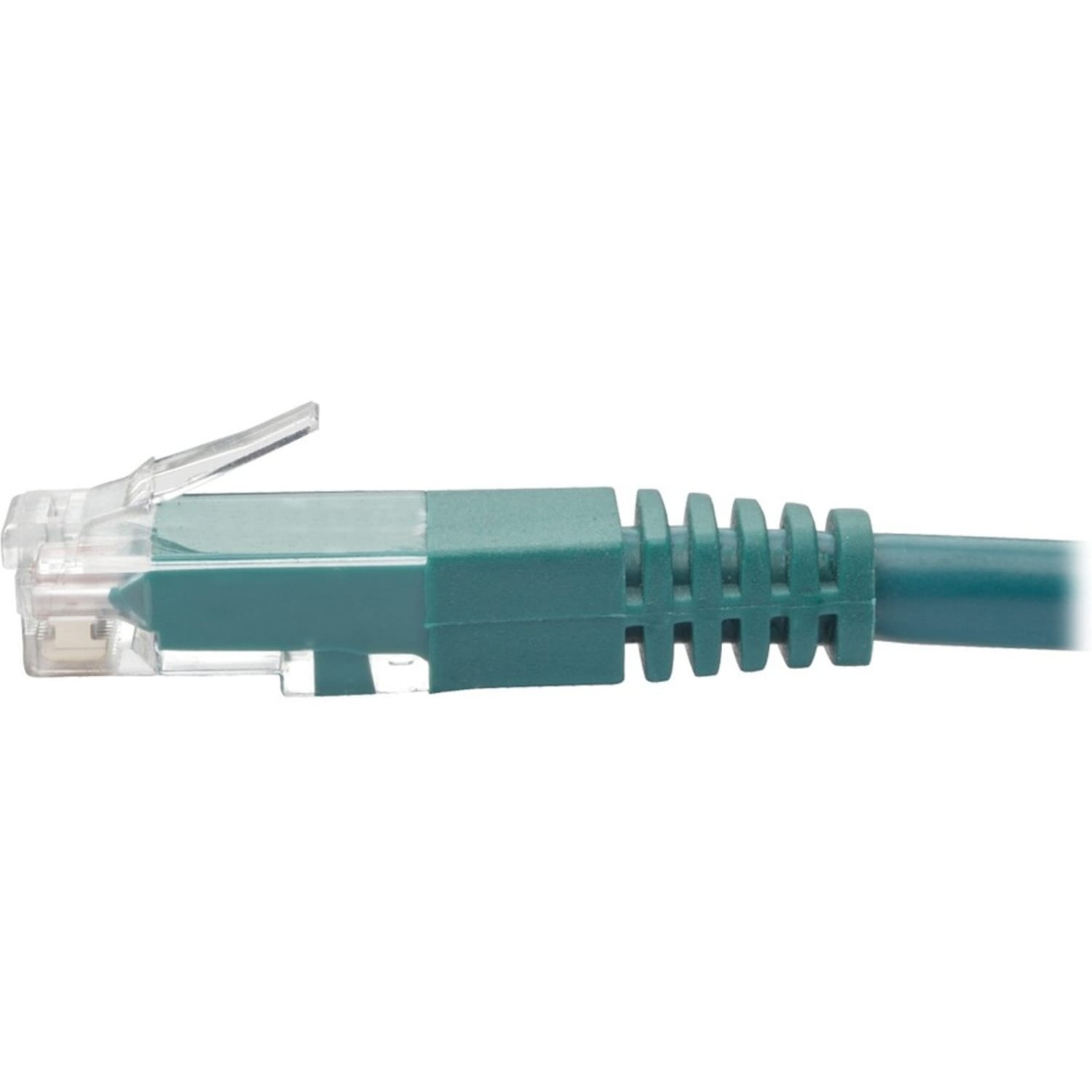 Tripp Lite 3ft Cat6 Gigabit Molded Patch Cable RJ45 M/M 550MHz 24 AWG Green - 128 MB/s - Patch Cable - N200003GN - Image 5