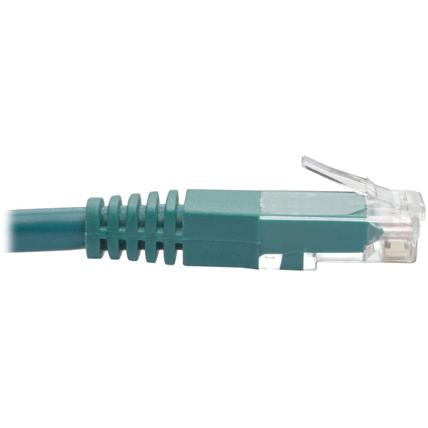 Tripp Lite 3ft Cat6 Gigabit Molded Patch Cable RJ45 M/M 550MHz 24 AWG Green - 128 MB/s - Patch Cable - N200003GN - Image 6