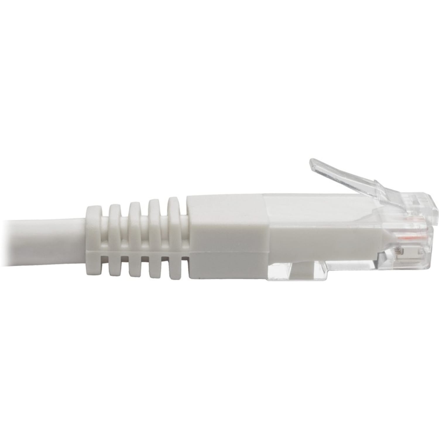 Tripp Lite 5ft Cat6 Gigabit Molded Patch Cable RJ45 M/M 550MHz 24 AWG White - 5 ft - 1x RJ-45 Male Network - N200005WH - Image 5