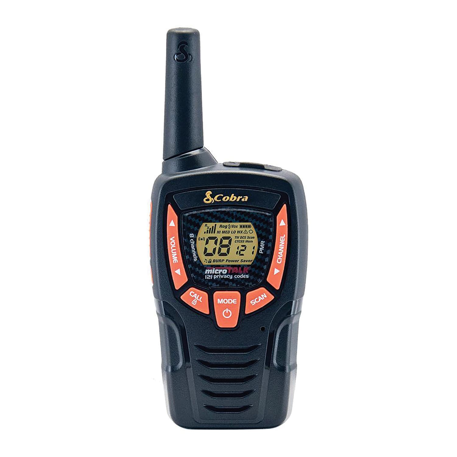 Cobra microTALK GMRS/FRS Walkie Talkies, Black, 2-Pack, CXT390 - Image 3