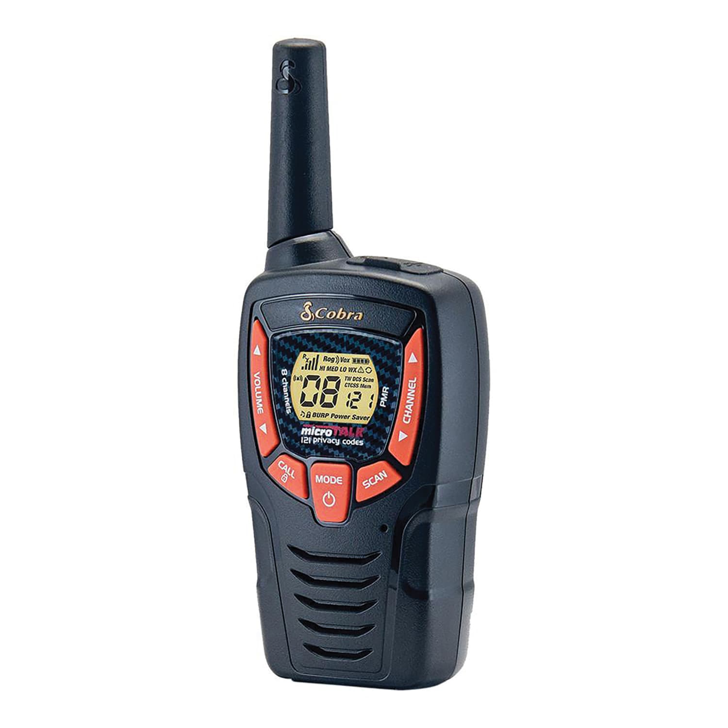 Cobra microTALK GMRS/FRS Walkie Talkies, Black, 2-Pack, CXT390 - Image 5