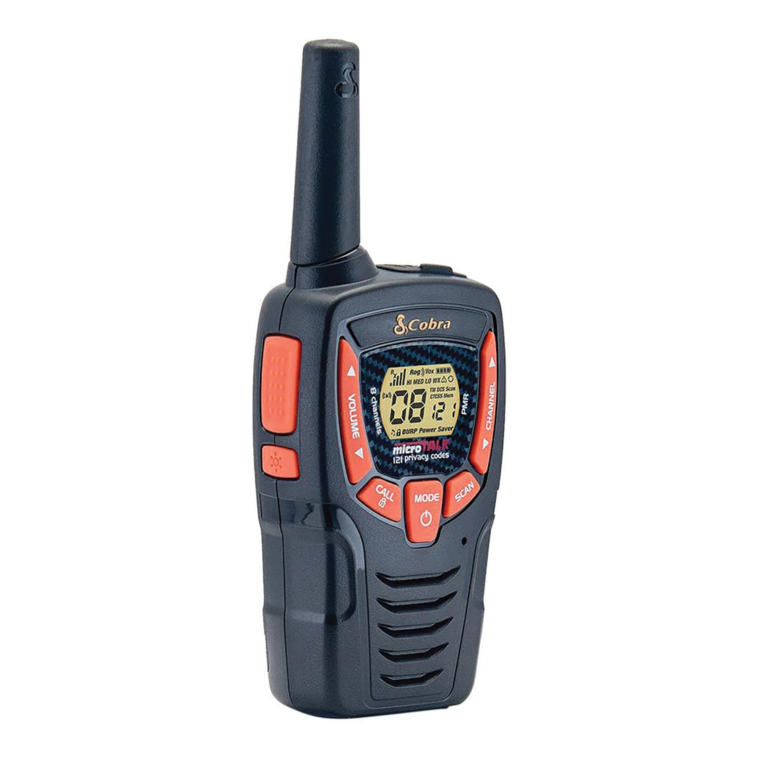 Cobra microTALK GMRS/FRS Walkie Talkies, Black, 2-Pack, CXT390 - Image 6
