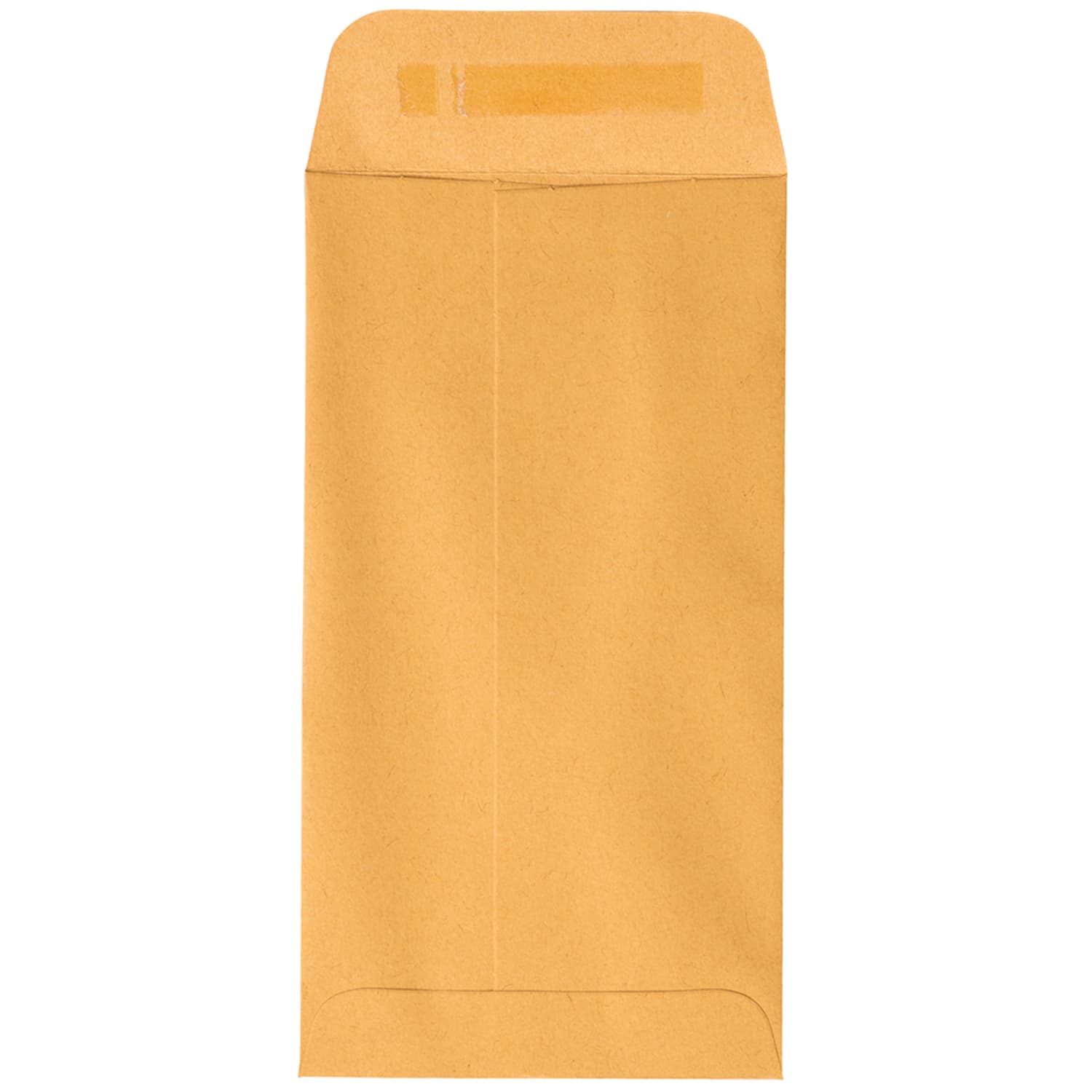 JAM Paper #7 Kraft Manila Coin Envelopes, 3-1/2in x 6-1/2in, Brown, Pack Of 50 Envelopes - Image 4