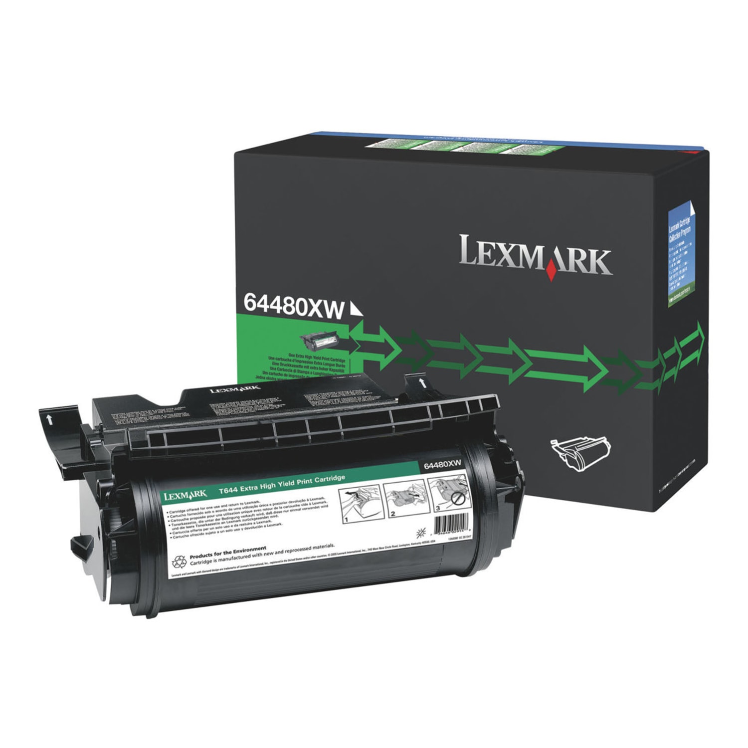 Lexmark 64480XW Remanufactured Black Extra-High Yield Toner Cartridge - Image 3