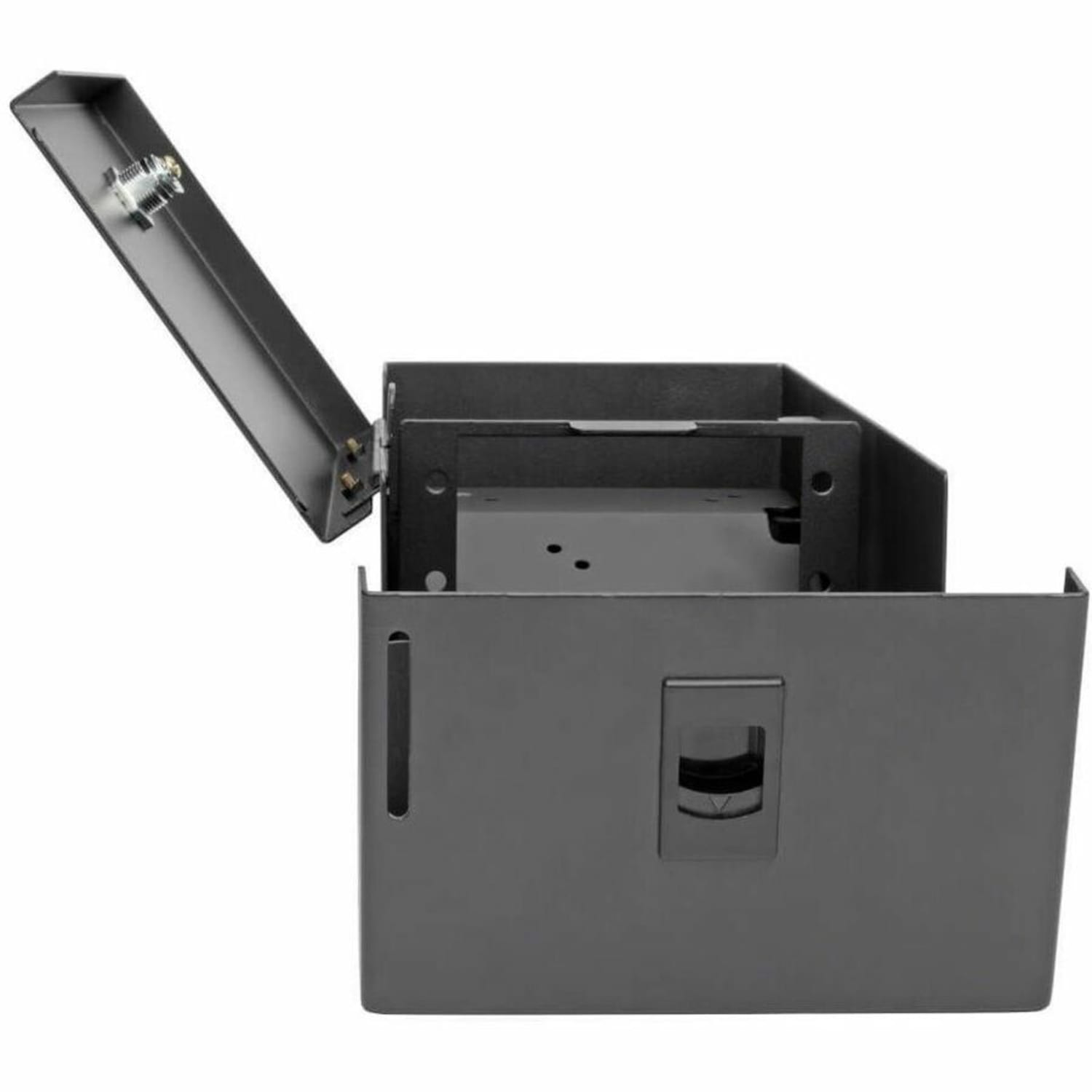 Eaton Tripp Lite Series Fiber Optic Wallmount Distribution Enclosure, 2-Panel Capacity - Fiber-optic distribution box - wall mountable - black - Image 6