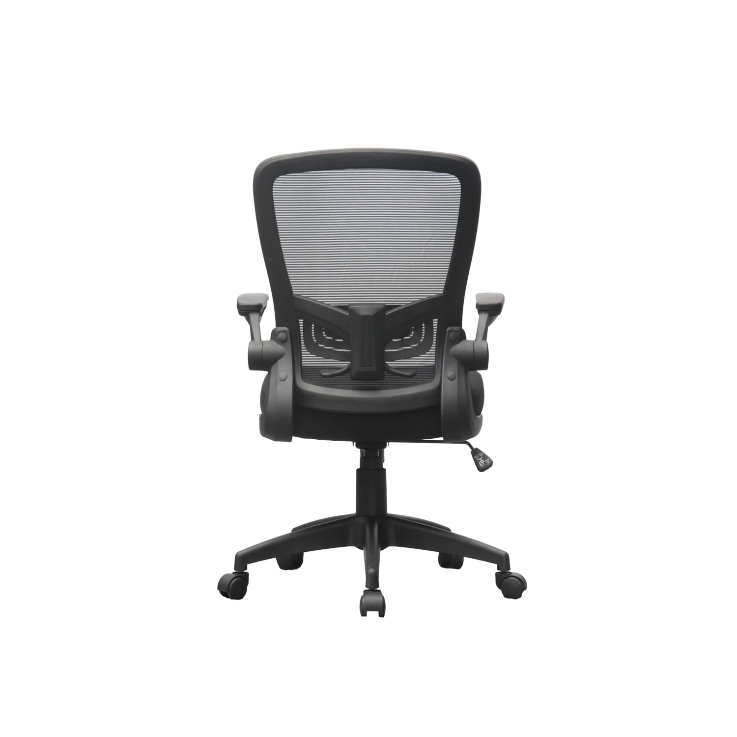 Boss Office Products Ergonomic Mesh High-Back Flip Arm Task Chair, Black - Image 5