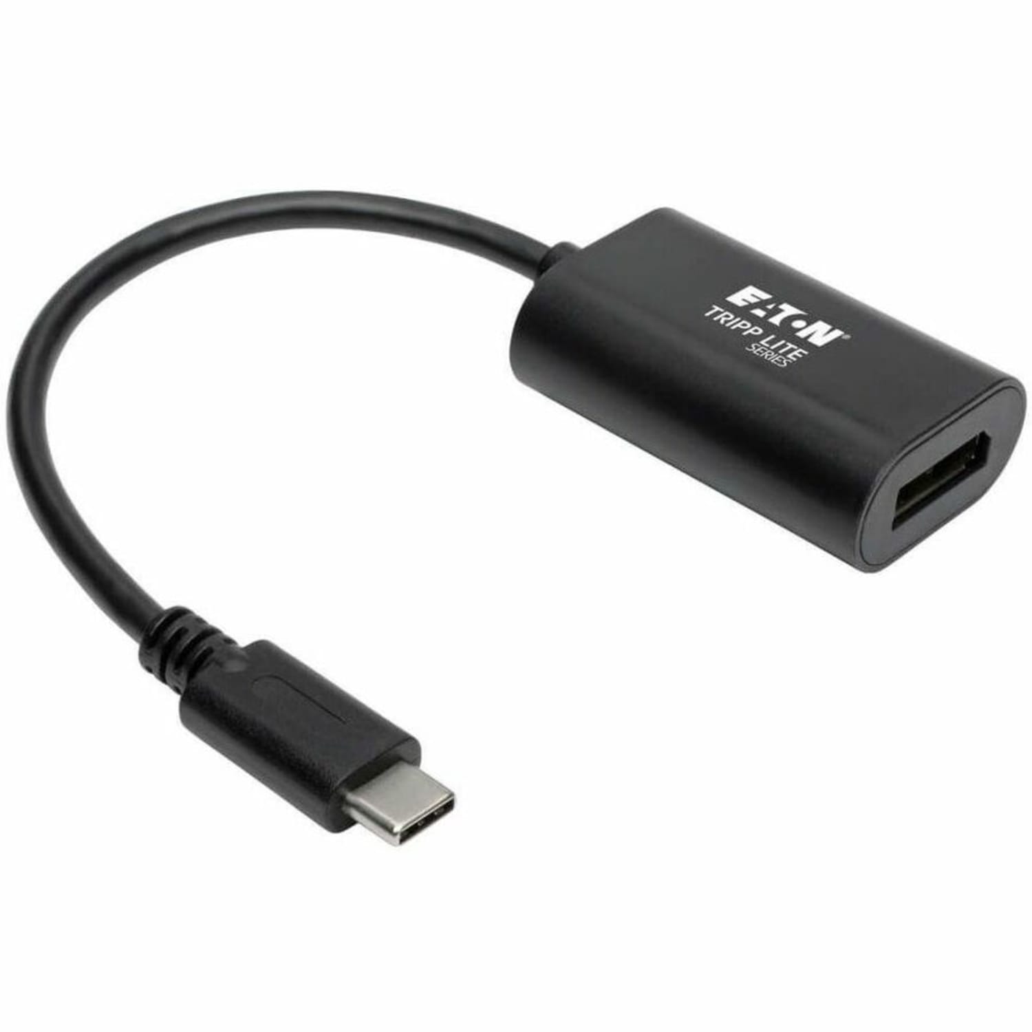 Eaton Tripp Lite Series USB C to DisplayPort Video Adapter Converter 4K x 2K @ 60Hz, Black, USB Type C to DP, US - U44406NDP4K6B