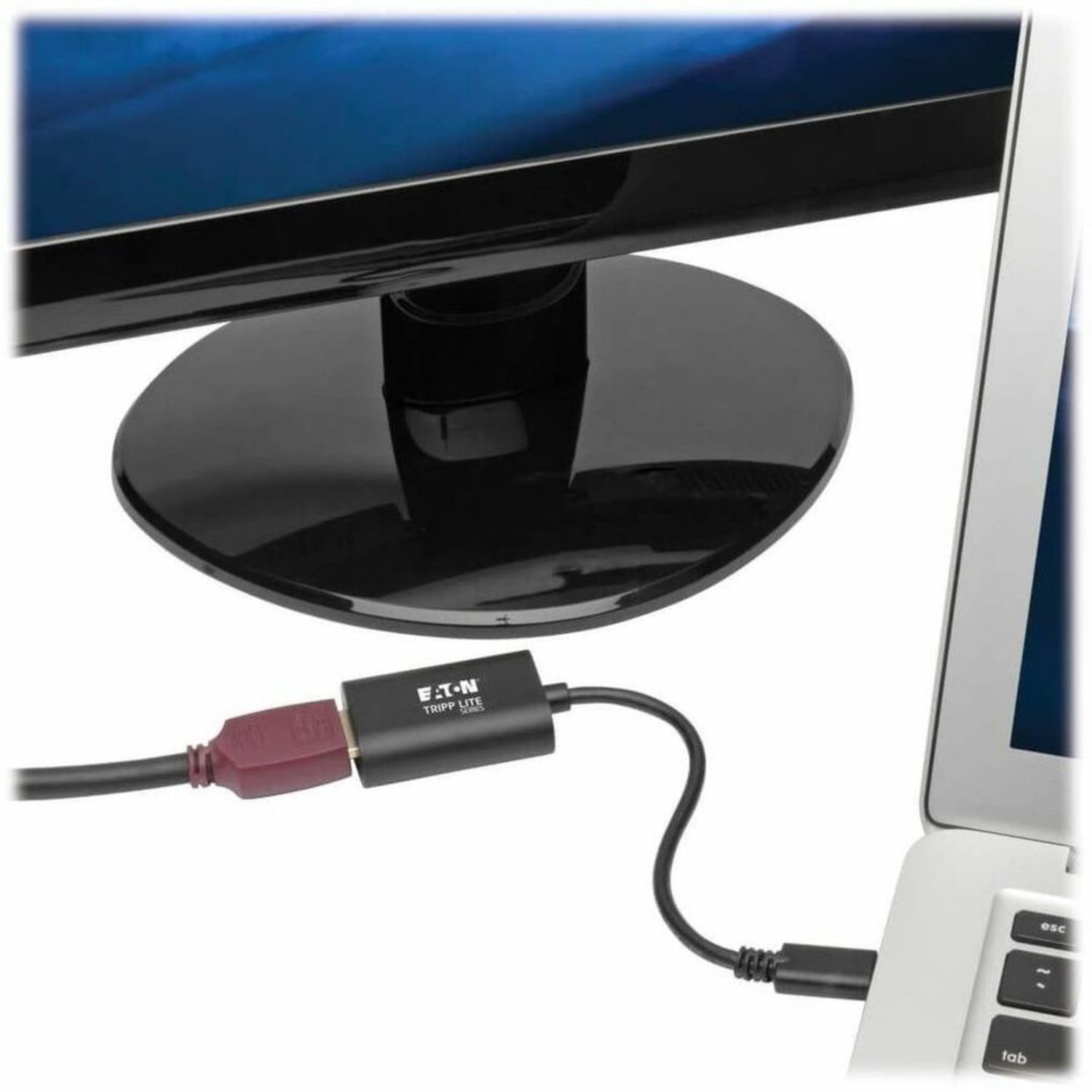 Eaton Tripp Lite Series USB C to HDMI Video Adapter Converter 4Kx2K M/F, USB-C to HDMI, USB Type-C to HDMI, USB Type C to HDMI 6in - U44406NHD4K6B - Image 3