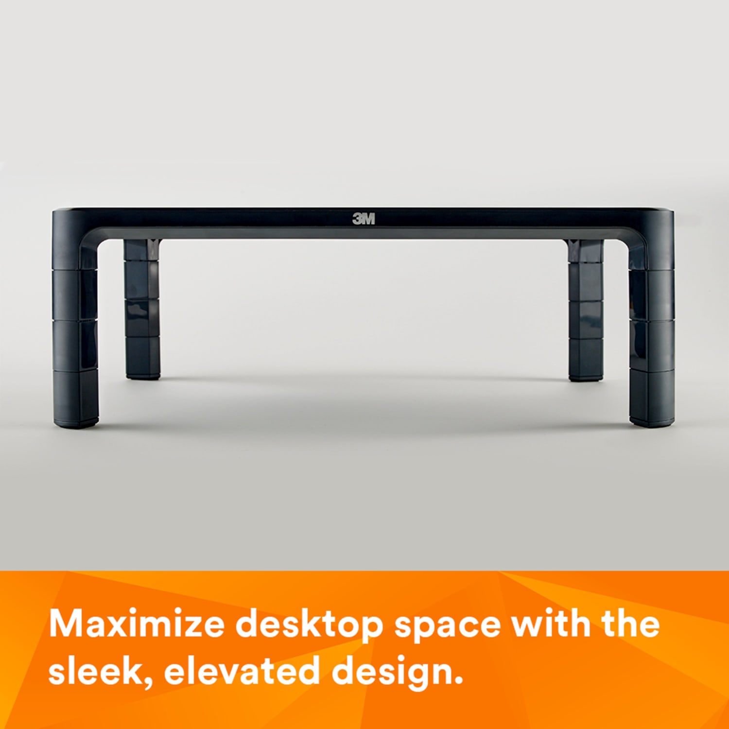 3M Adjustable-Height Monitor Stand, MS85B - Image 4