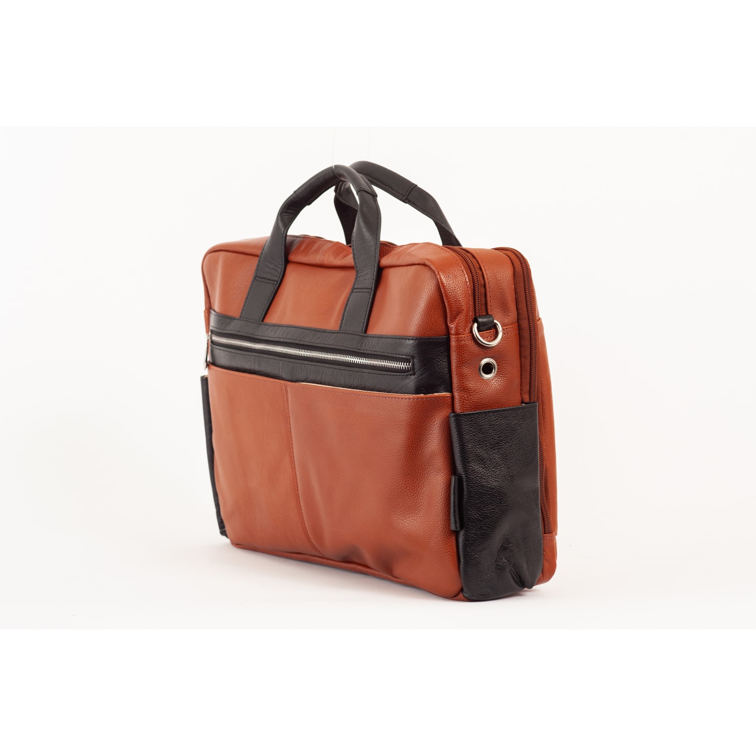 McKleinUSA Southport Briefcase With 17in Laptop Pocket, Brown - Image 3