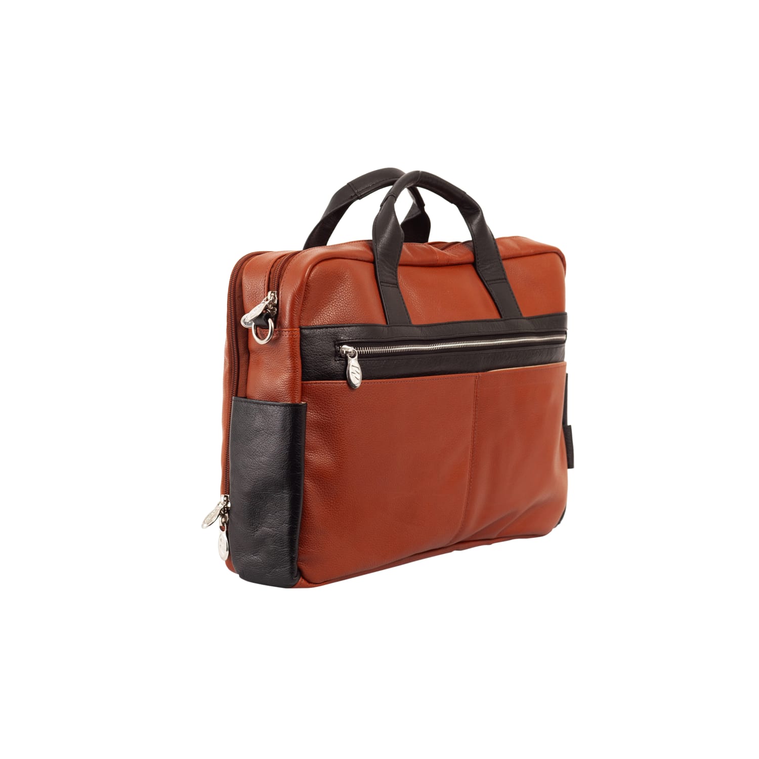 McKleinUSA Southport Briefcase With 17in Laptop Pocket, Brown - Image 5