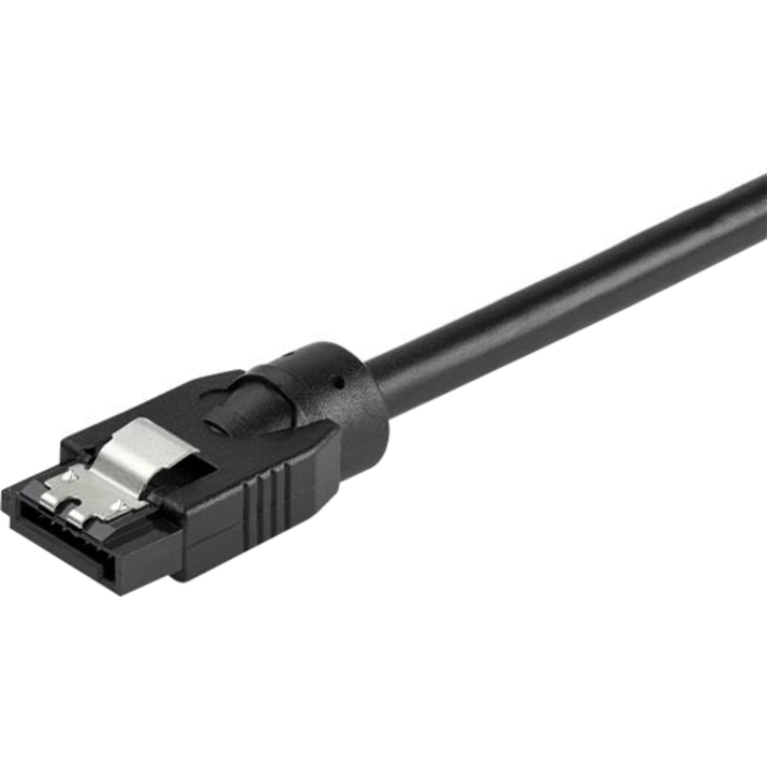 StarTech.com 0.6 m Round SATA Cable - Latching Connectors - 6Gbs SATA Cord - SATA Hard Drive Power Cable - (SATRD60CM) - 0.6 m round SATA cable with straight latching connections - Image 3