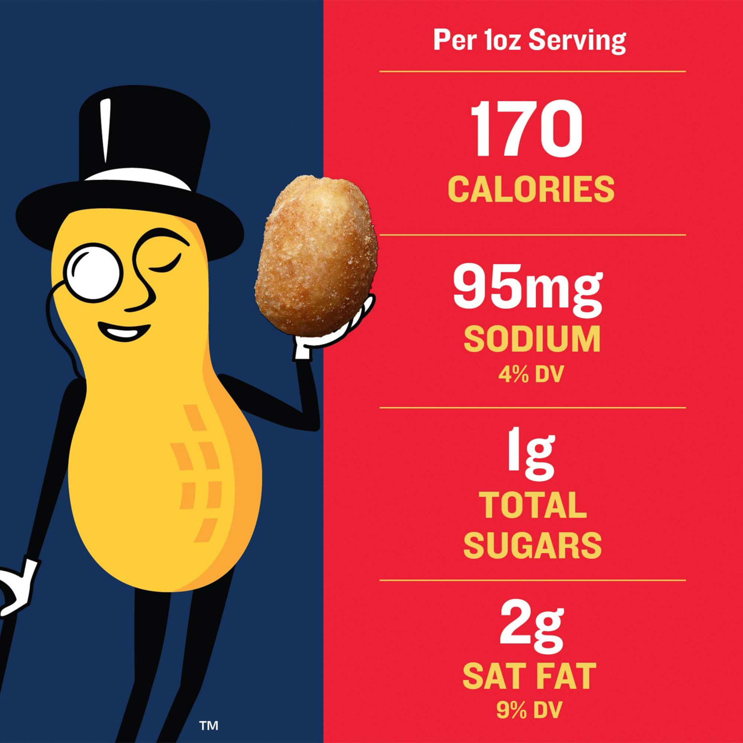 PLANTERS Salted Peanuts, 1 oz, 48 Count - Image 5