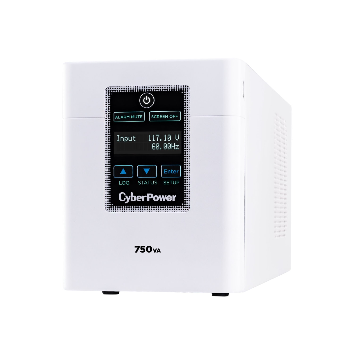 CyberPower Medical Grade M750L - UPS - AC 120 V - 600 Watt - 750 VA - 3 x battery - lead acid - 7 Ah - USB, serial - output connectors: 6 - Image 3