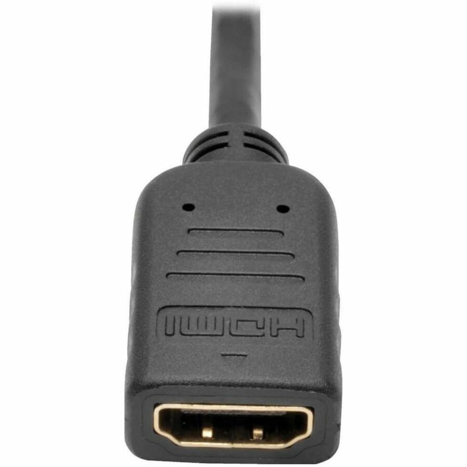 Eaton Tripp Lite Series DisplayPort to HDMI Converter Adapter (M/F), 6-in. (15.24 cm), 50 Pack - Video converter - DisplayPort - HDMI - black - bulk (pack of 50) - Image 4