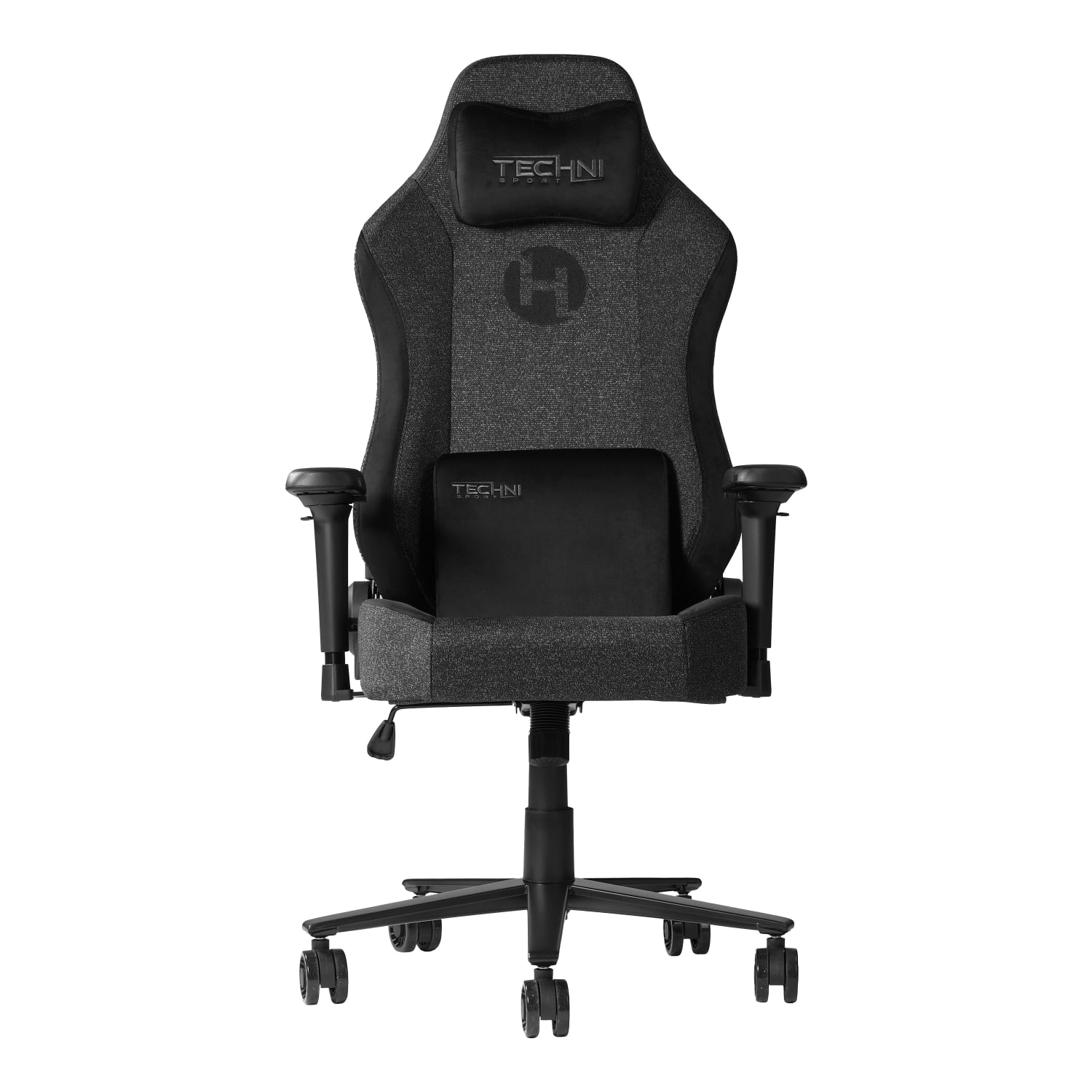 Techni Sport Orion Series Ergonomic Fabric Computer Gaming Chair, Black - Image 7