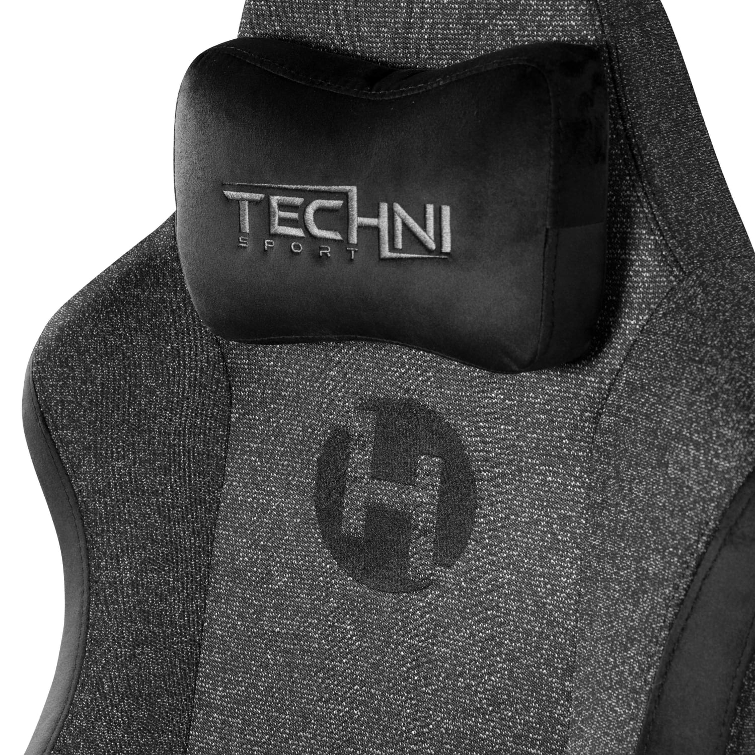 Techni Sport Orion Series Ergonomic Fabric Computer Gaming Chair, Black - Image 13