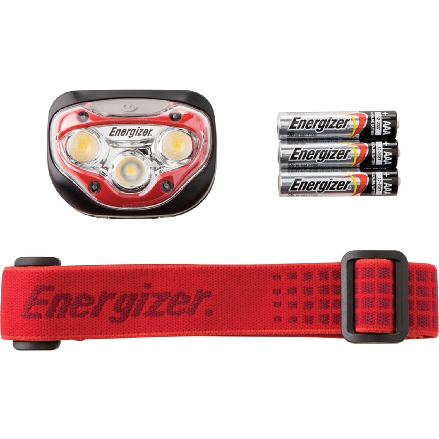 Energizer Vision HD LED Headlamp - LED - 150 lm Lumen - 3 x AAA - Impact Resistant, Water Resistant, Shatter Proof - Red - 4 / Carton - Image 6