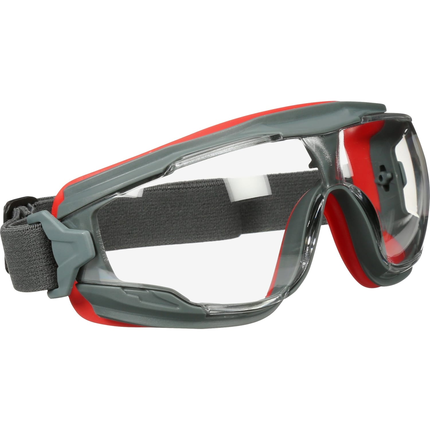 3M GoggleGear 500 Series Scotchgard Anti-Fog Goggles - Recommended for: Eye - Splash, Ultraviolet, Ultraviolet Protection - Clear Lens - Gray Frame - 1 Each - Image 4