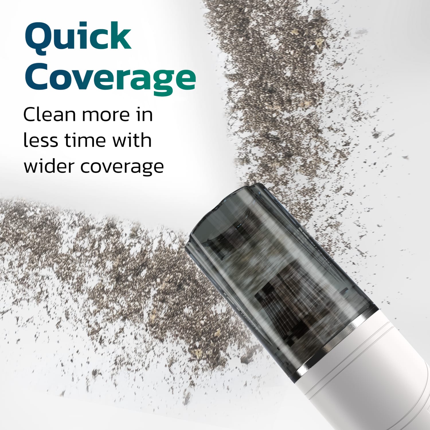 Purely C50 Portable Wireless Vacuum Cleaner, White, Total Qty 1 - Image 6