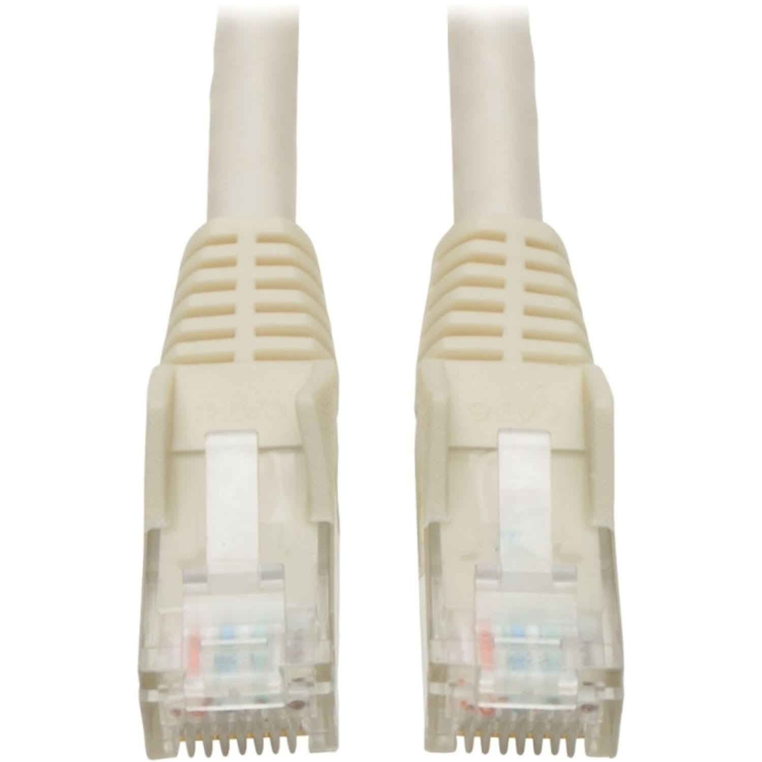 Tripp Lite 14ft Cat6 Gigabit Snagless Molded Patch Cable RJ45 M/M White 14ft - Patch cable - RJ-45 (M) to RJ-45 (M) - 14 ft - UTP - CAT 6 - molded, snagless, stranded - white - Image 4