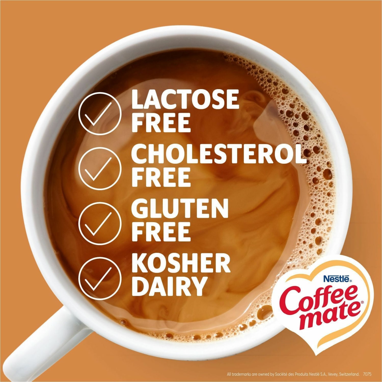 Coffee mate Original Powdered Coffee Creamer Canister - Original Flavor - 11 oz Canister - 12 / Carton - 1860 Serving - Image 4