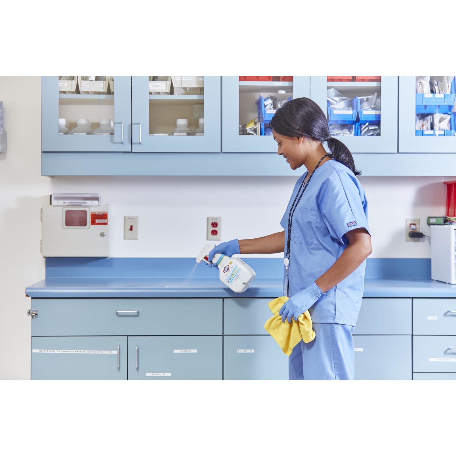Clorox Healthcare Fuzion Cleaner Disinfectant, Spray , 32 Fluid Ounces (Pack of 9) (Package May Vary) - Image 6