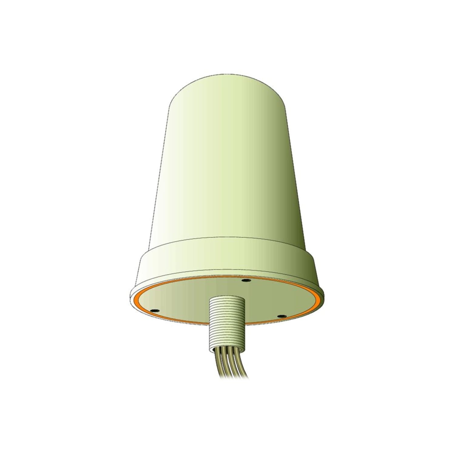 Cisco Dual-Band Wall-Mount Omnidirectional, 4 Elements - 2.4 GHz to 2.484 GHz, 5.150 GHz to 5.850 GHz - AIRANT2544V4MRS