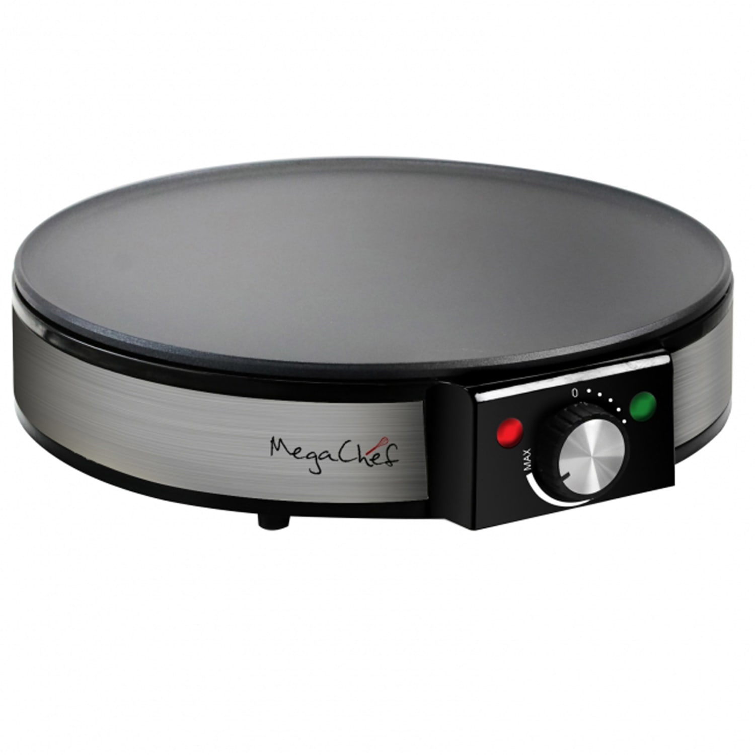 MegaChef Crepe And Pancake Maker, Black - Image 3