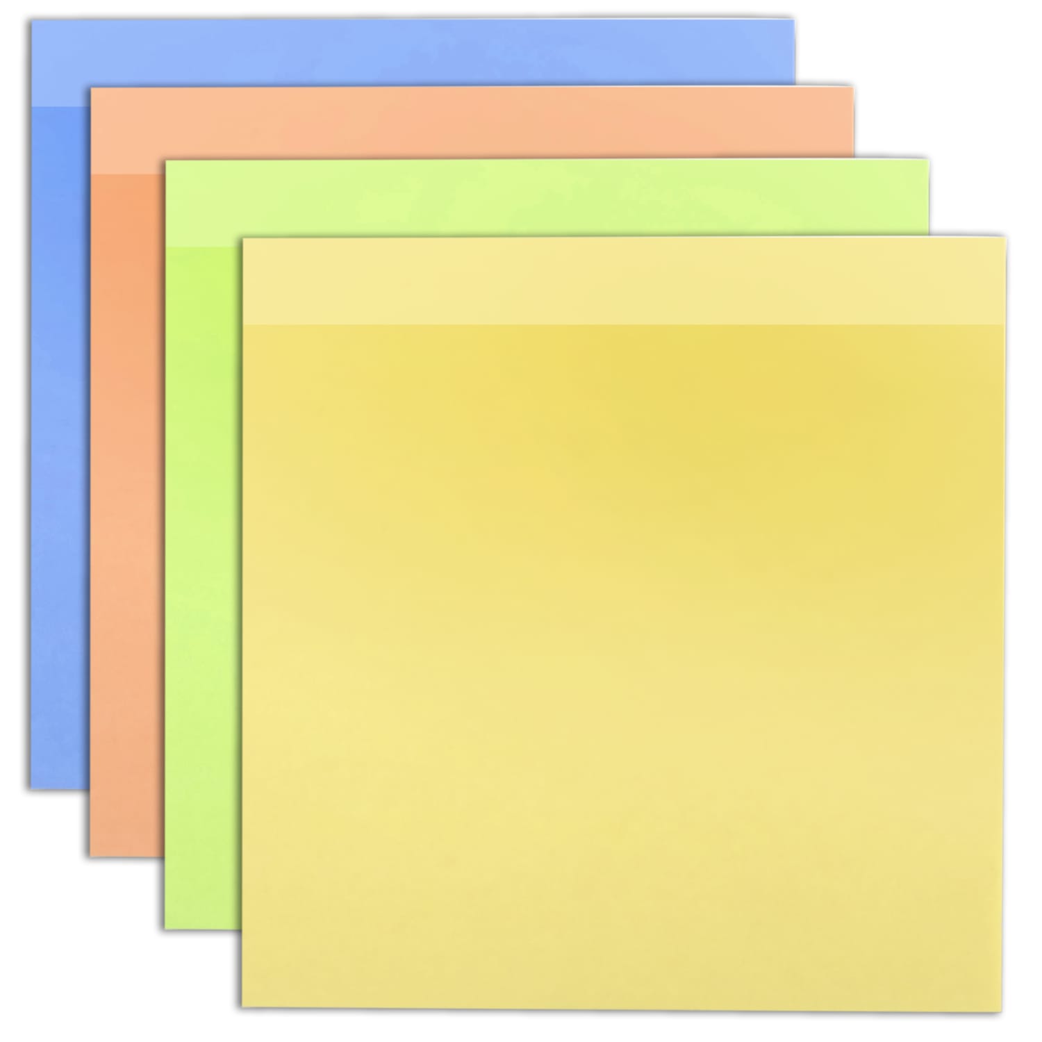 Trailmaker Sticky Notes, 10,000 Total Notes, Case Of 100 Pads, 2-15/16in x 2-13/16in, Assorted Colors, 100 Sheets Per Pad - Image 3