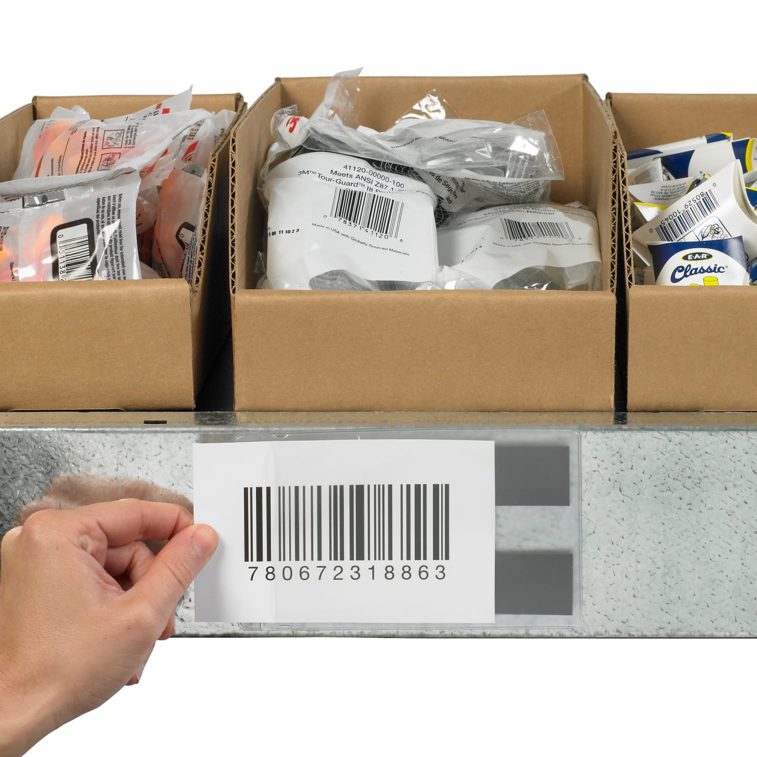 SuperScan Vinyl Envelopes, 3in x 5in, Clear, Case of 50 - Image 4