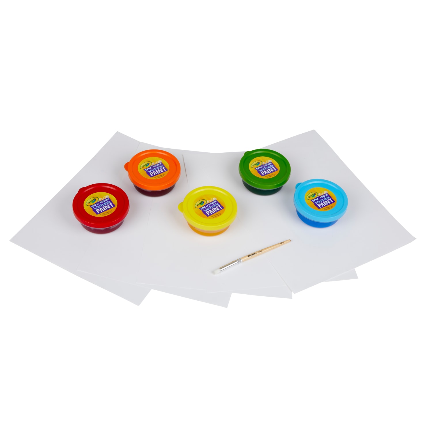 Crayola Spill-Proof Kids Washable Paint Set - Image 4