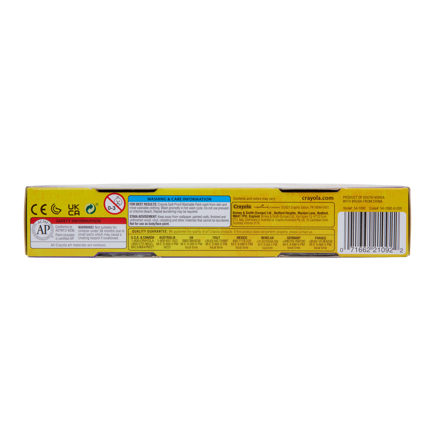 Crayola Spill-Proof Kids Washable Paint Set - Image 6