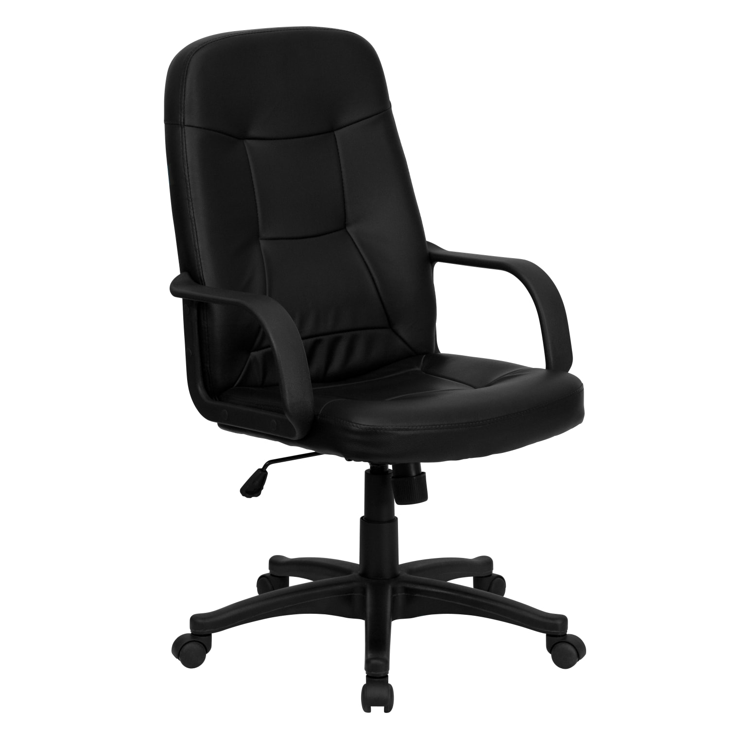 Flash Furniture Glove Vinyl HighBack Swivel Chair Black PopularChairscom Flash Furniture Glove Vinyl High Back Swivel Chair Black PopularChairscom